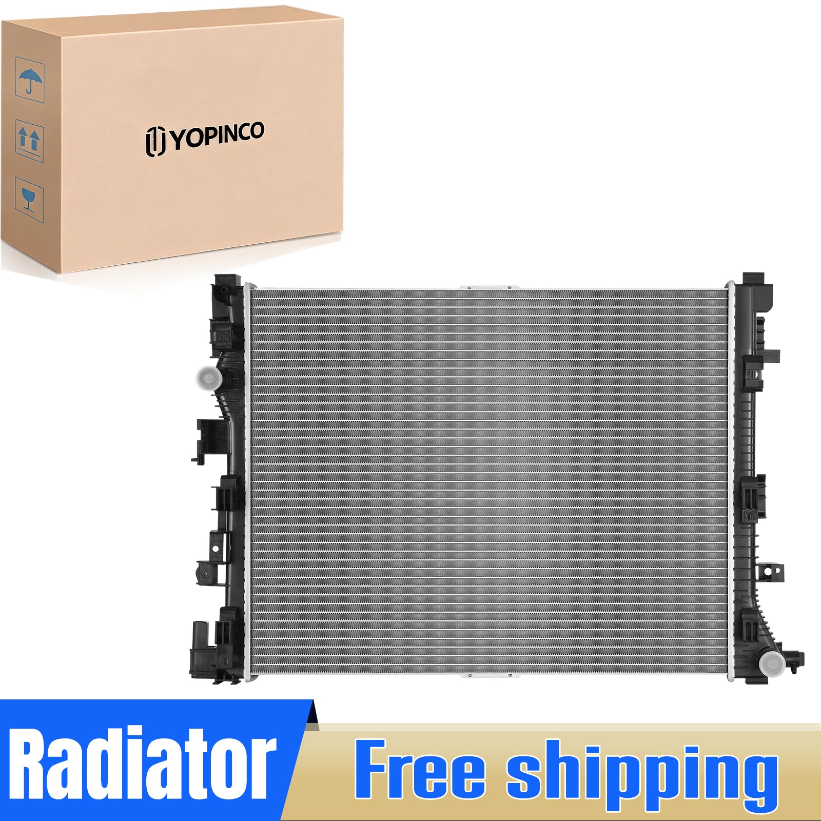 13682 Radiator for Chevry Equinox GMC Terrain LS LT Premier Sport 1.5L 2.0L