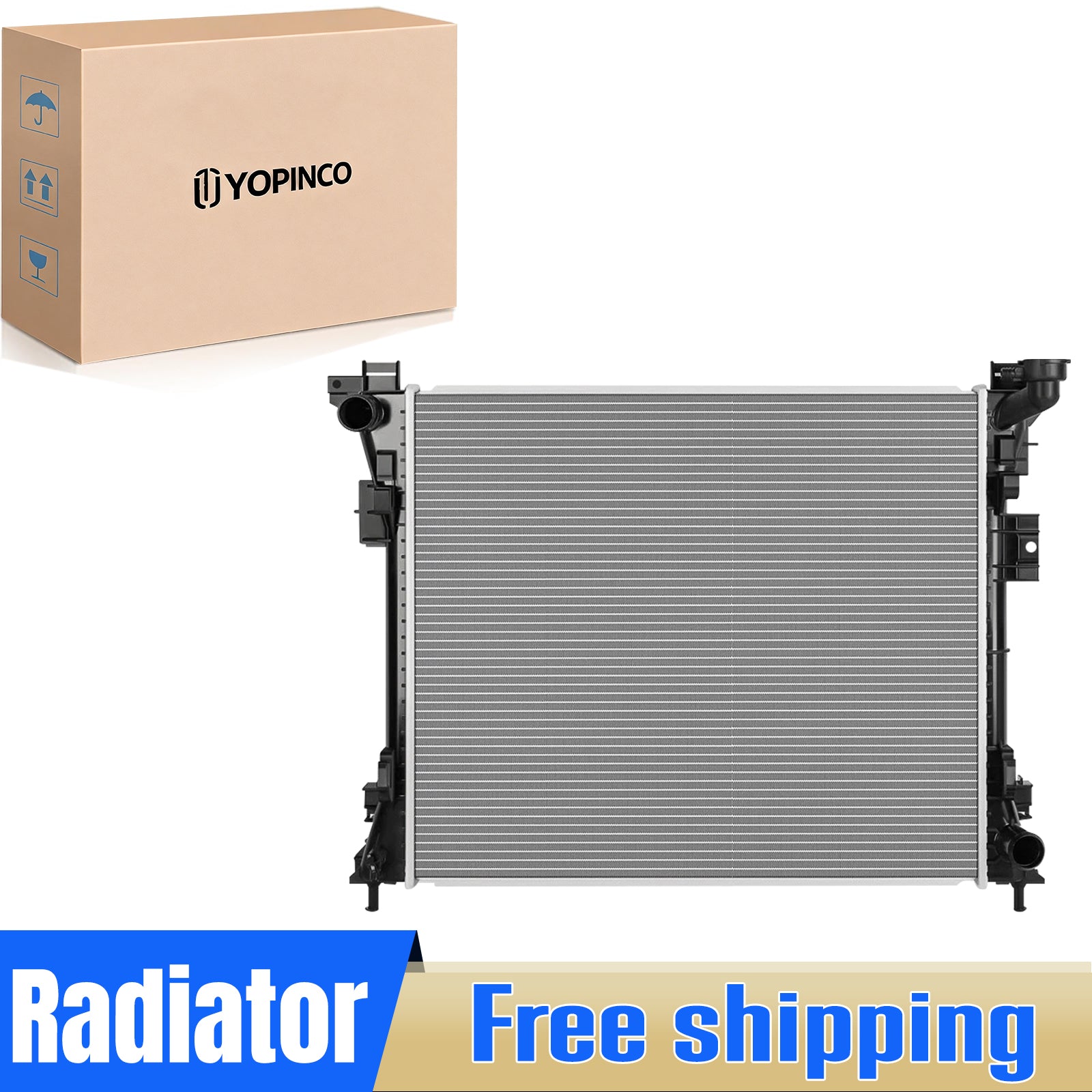 13062 Radiator for Dodge Grand Caravan Town & Country VW Routan 4.0L 3.6L 3.3 V6
