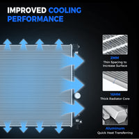 Radiator for 2015-2024 Ford Edge 2016-2018 Lincoln MKX CU13555