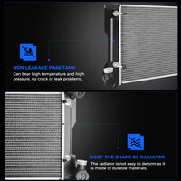 13129 Radiator for 2009-2018 Dodge Ram 1500 / 2019-2021 Classic 3.7L 4.7L 5.7L