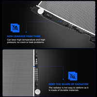 13200 Radiator for Jeep Grand Cherokee 2011-2015 3.6L / 11-21 5.7L / 14-21 6.4L