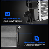 2951 Radiator For Jeep Compass Patriot Dodge Caliber Avenger 2.0L 2.4L 2.7L 3.5L