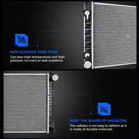 CU2988 Radiator for 2007-2018 Nissan Altima 2009-2019 Maxima 2.5L L4 3.5L V6